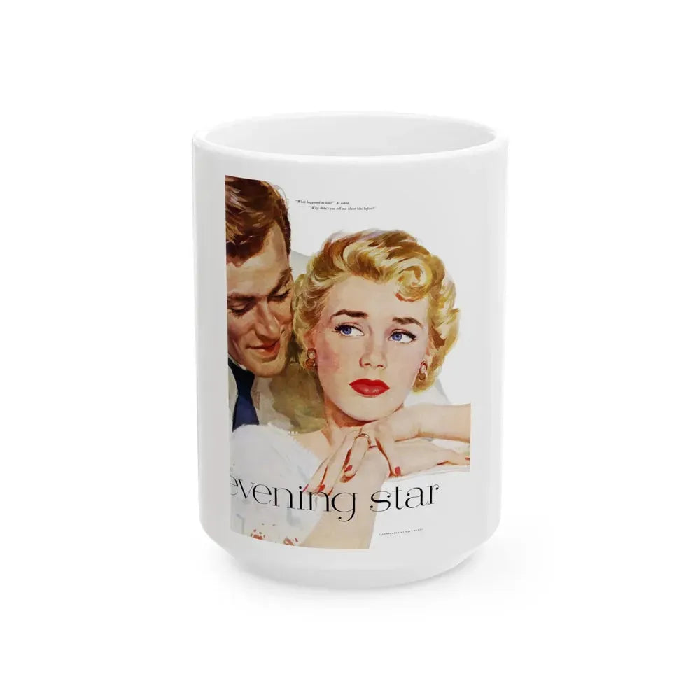 Evening Star, Ladies' Home Journal, June 1953 - White Coffee Mug 15oz - Go Mug Yourself