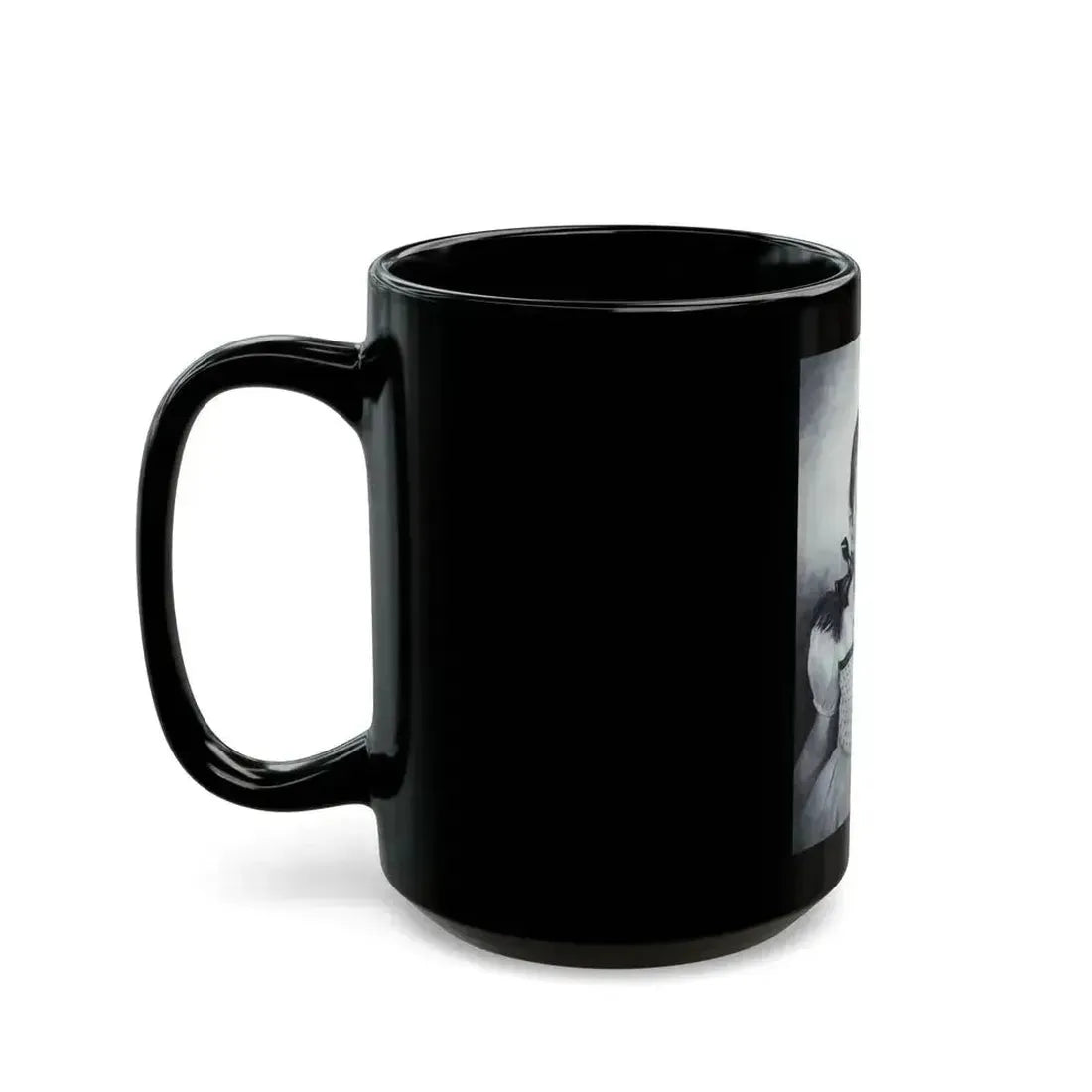 Ever After, Woman's Day magazine, August 1947 - Black Coffee Mug - Go Mug Yourself