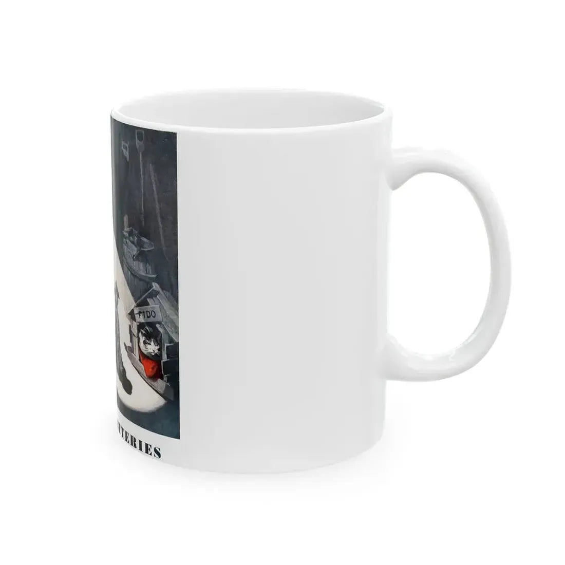Eveready Batteries advertisement - White Coffee Mug - Go Mug Yourself
