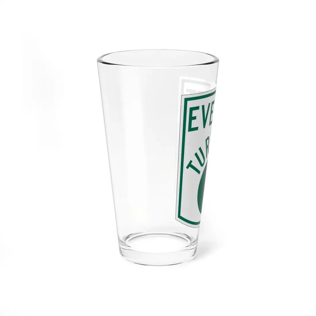 Everett Turnpike (New Hampshire) (Road Sign) Pint Glss 16oz - Go Mug Yourself