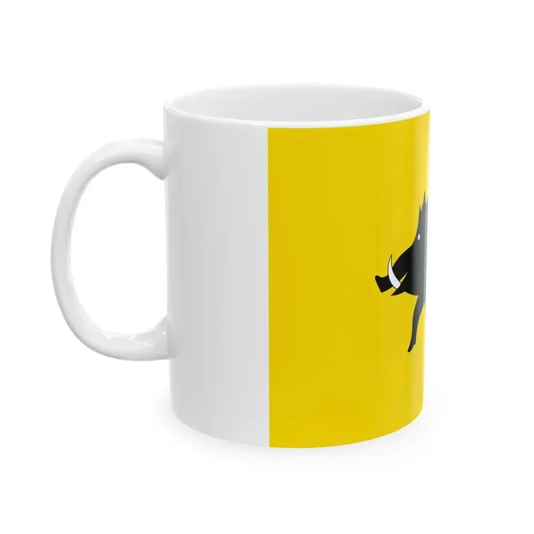 Evergem vlag (Belgium) White Coffee Mug - Go Mug Yourself