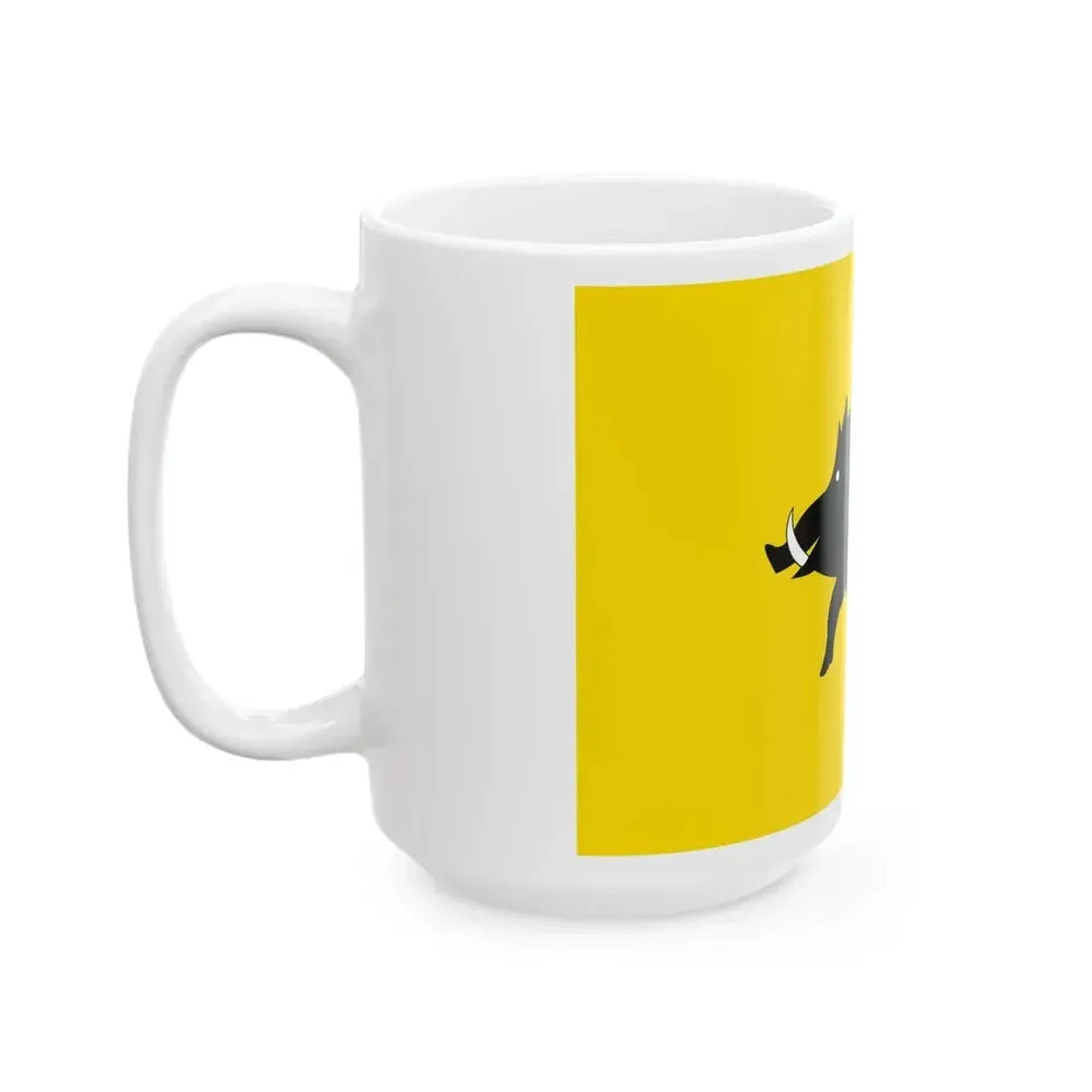 Evergem vlag (Belgium) White Coffee Mug - Go Mug Yourself