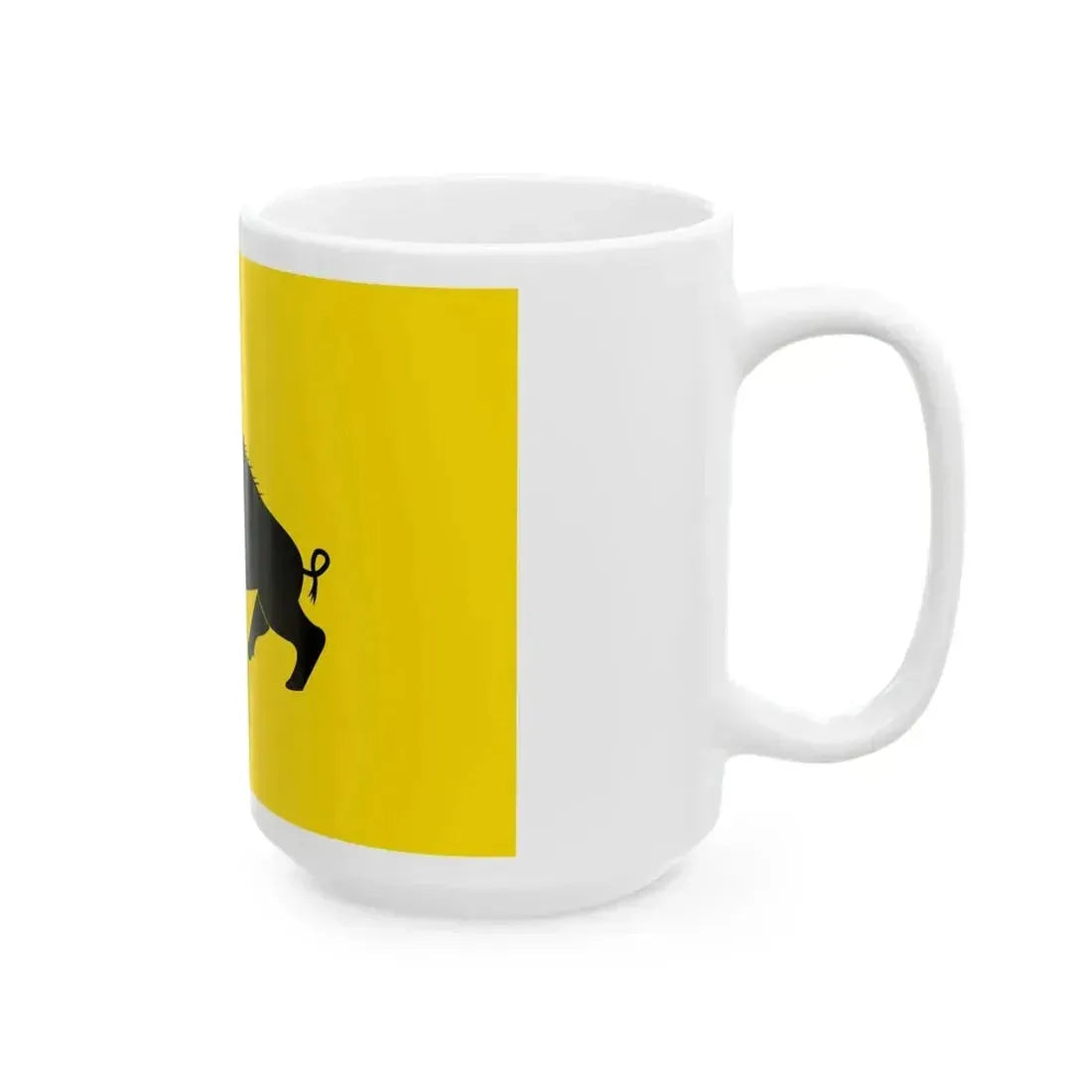 Evergem vlag (Belgium) White Coffee Mug - Go Mug Yourself