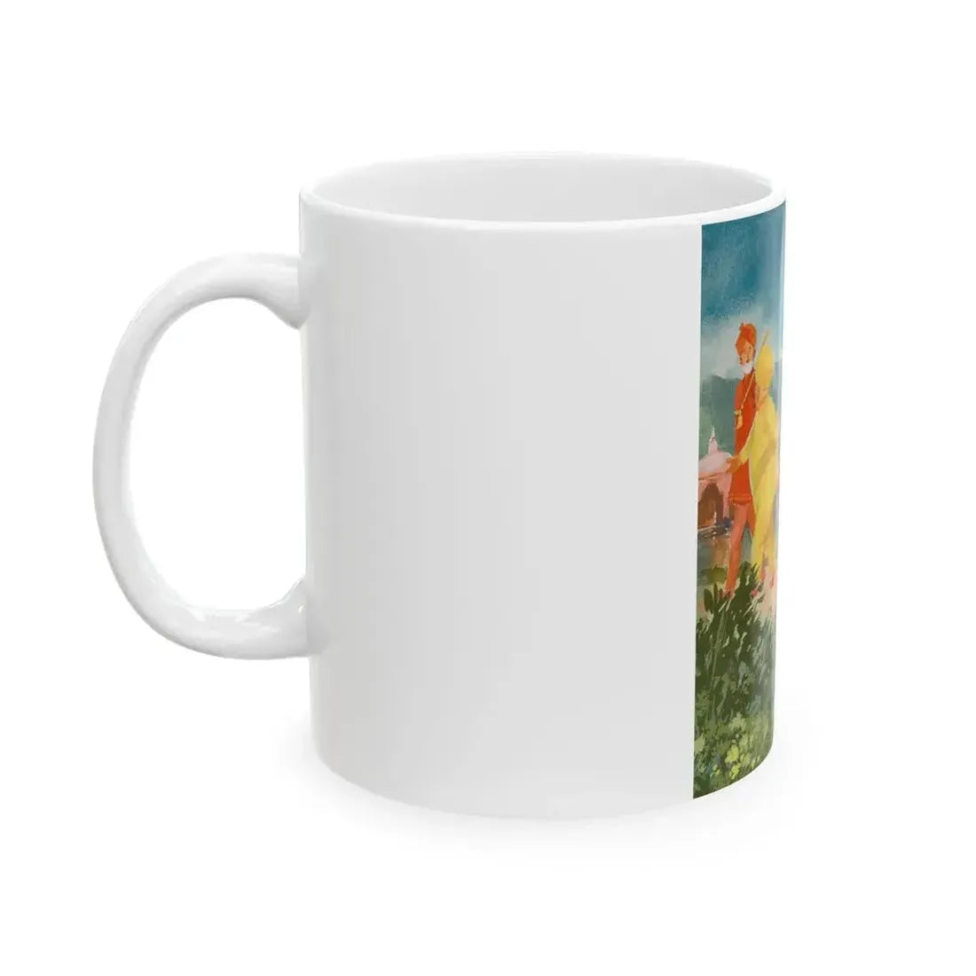 Every Time I See Something Nice, Playboy cartoon illustration, November 1963 - White Coffee Mug - Go Mug Yourself