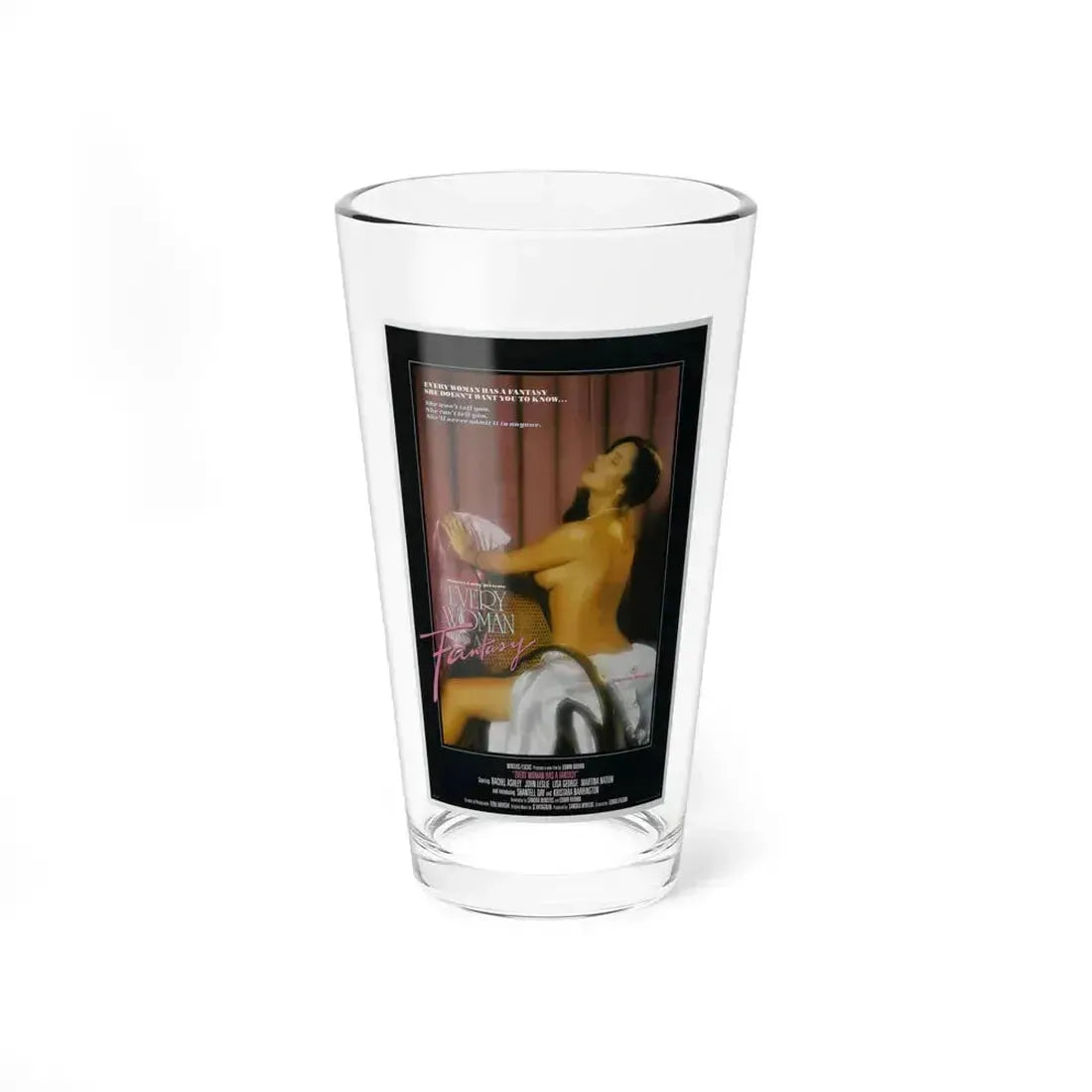 EVERY WOMAN HAS A FANTASY 1984 Movie Poster - Pint Glass 16oz 16oz - Go Mug Yourself