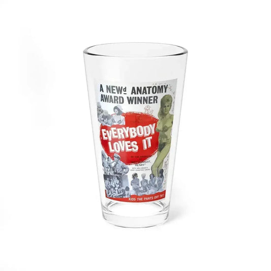 EVERYBODY LOVES IT 1964 Movie Poster - Pint Glass 16oz 16oz - Go Mug Yourself