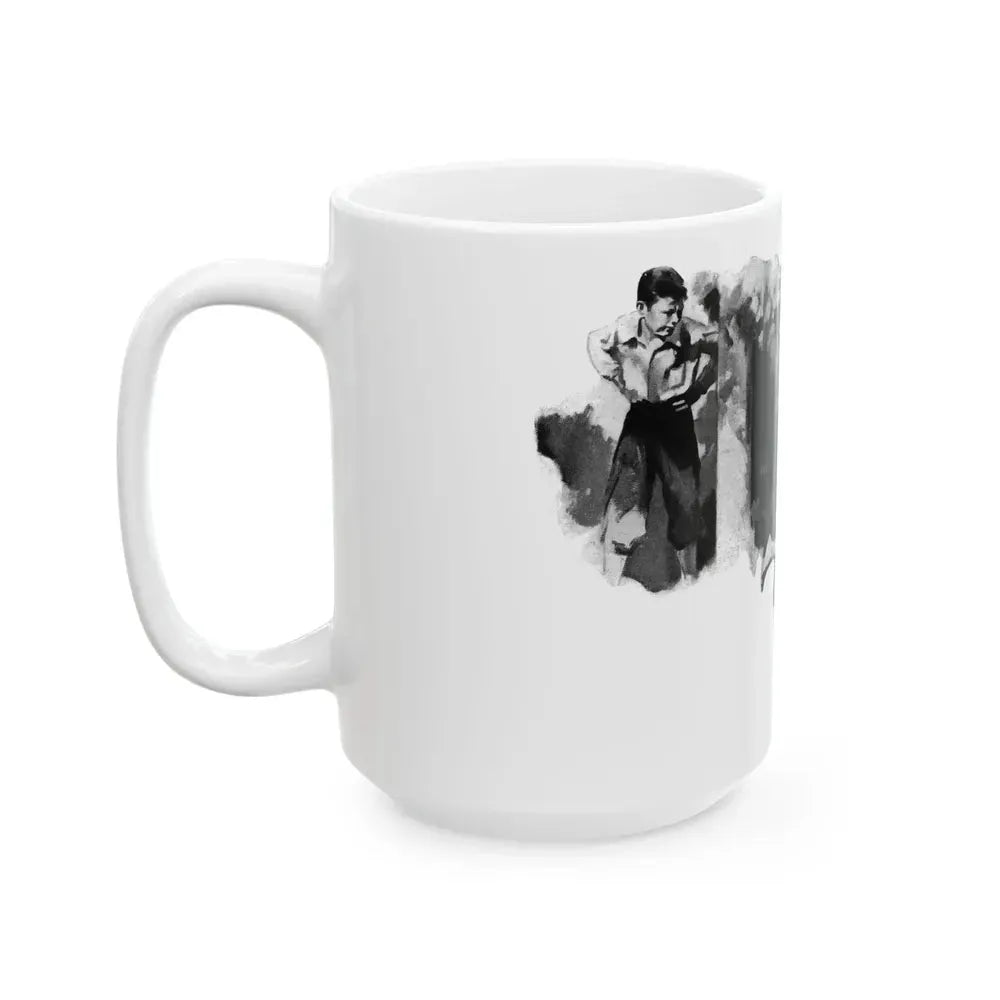 Everything But The Truth, Liberty magazine, July 17, 1937 - White Coffee Mug - Go Mug Yourself