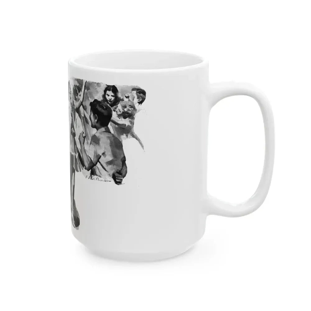 Everything But The Truth, Liberty magazine, July 17, 1937 - White Coffee Mug - Go Mug Yourself