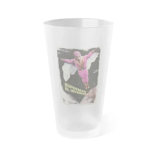 EVIL BRAIN FROM OUTER SPACE 1964 Movie Poster - Frosted Pint Glass 16oz 16oz Frosted - Go Mug Yourself