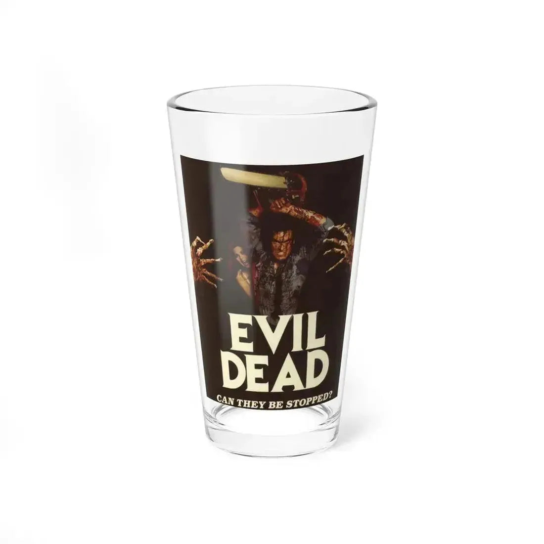 EVIL DEAD 1981 Movie Poster - Pint Glass 16oz 16oz - Go Mug Yourself