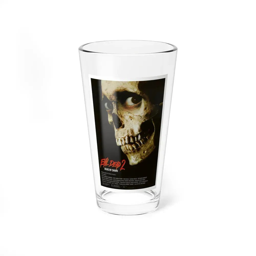 EVIL DEAD 2 1987 Movie Poster - Pint Glass 16oz 16oz - Go Mug Yourself