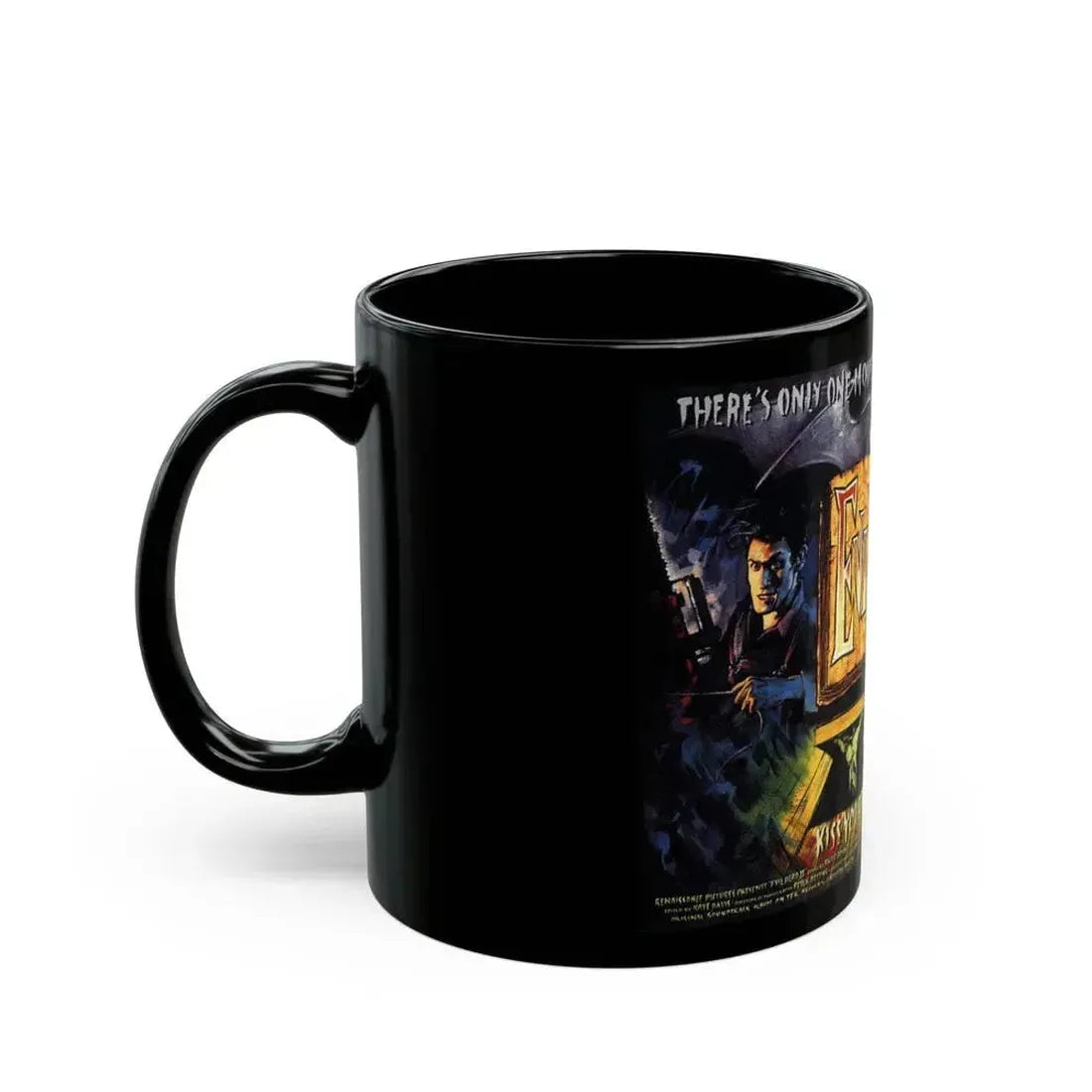 EVIL DEAD 2 (2) 1987 Movie Poster - Black Coffee Mug - Go Mug Yourself