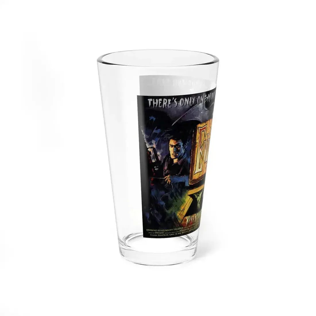 EVIL DEAD 2 (2) 1987 Movie Poster - Pint Glass 16oz - Go Mug Yourself