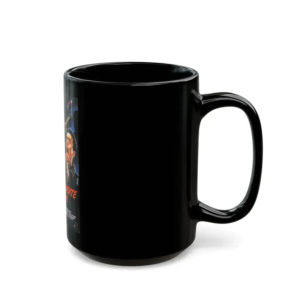 EVIL DEAD 2 (SPAIN) 1987 Movie Poster - Black Coffee Mug - Go Mug Yourself