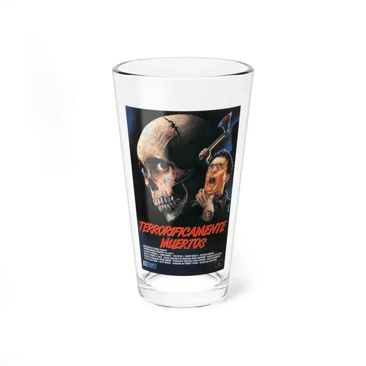 EVIL DEAD 2 (SPAIN) 1987 Movie Poster - Pint Glass 16oz 16oz - Go Mug Yourself