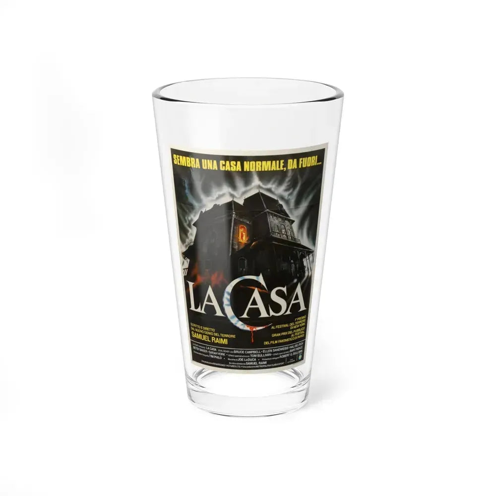 EVIL DEAD (ITALIAN) 2 1981 Movie Poster - Pint Glass 16oz 16oz - Go Mug Yourself