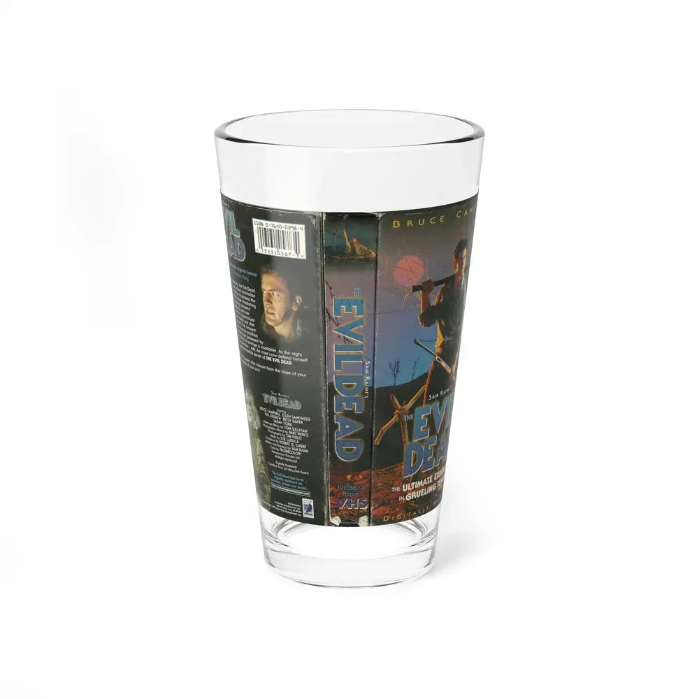 EVIL DEAD (VHS COVER) Pint Glass 16oz 16oz - Go Mug Yourself