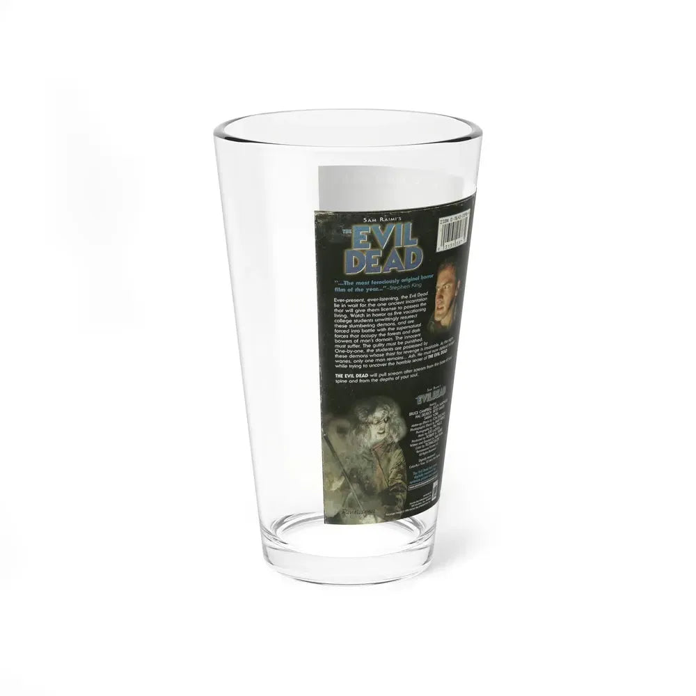 EVIL DEAD (VHS COVER) Pint Glass 16oz - Go Mug Yourself