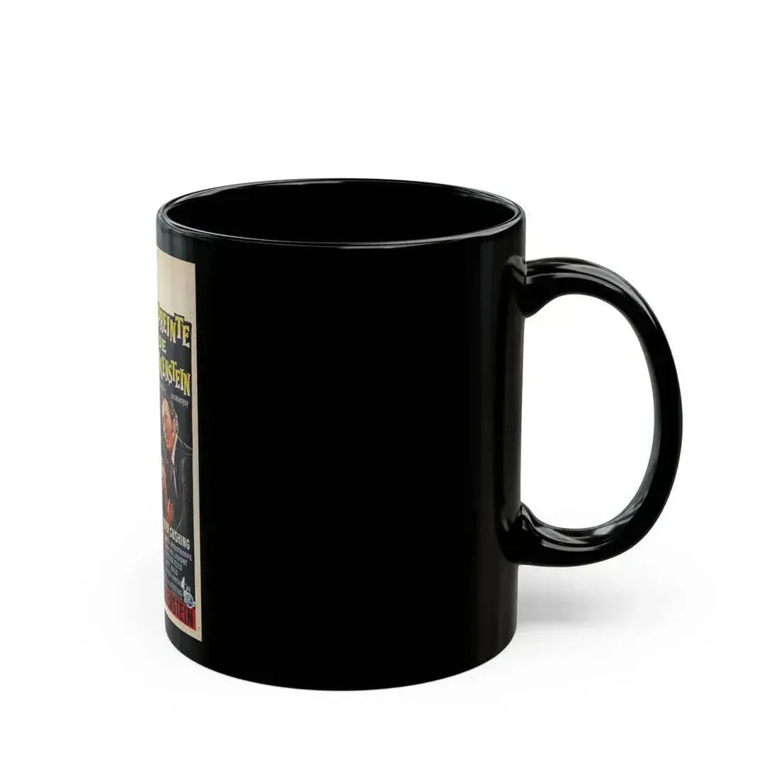 EVIL OF FRANKENSTEIN (BELGIAN) 1964 Movie Poster - Black Coffee Mug - Go Mug Yourself