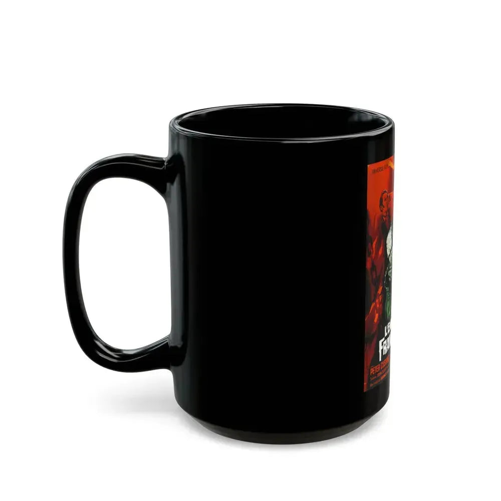 EVIL OF FRANKENSTEIN (FRENCH) 1964 Movie Poster - Black Coffee Mug - Go Mug Yourself