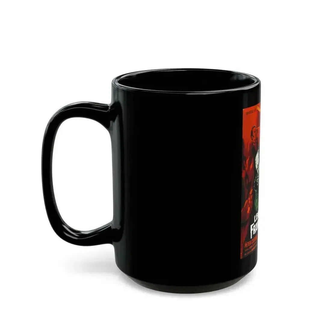 EVIL OF FRANKENSTEIN (FRENCH) 1964 Movie Poster - Black Coffee Mug - Go Mug Yourself