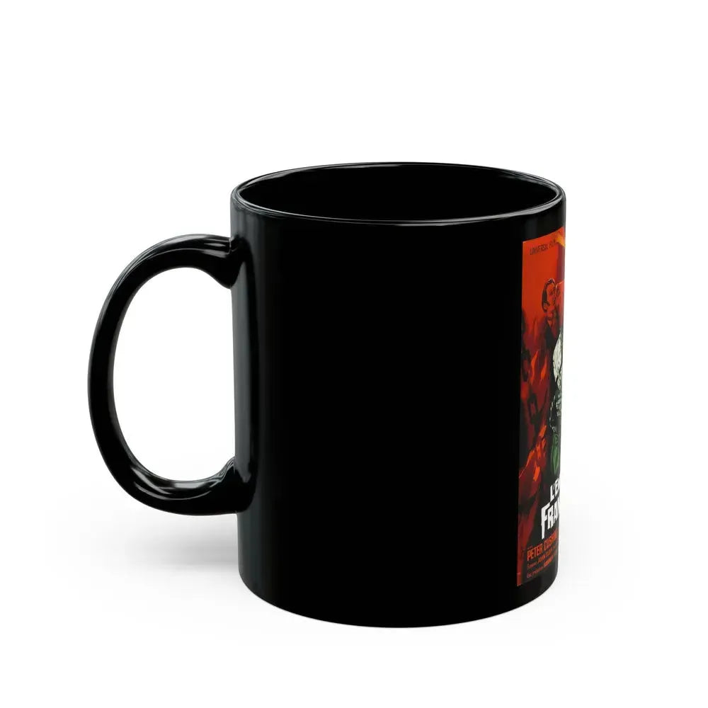 EVIL OF FRANKENSTEIN (FRENCH) 1964 Movie Poster - Black Coffee Mug - Go Mug Yourself