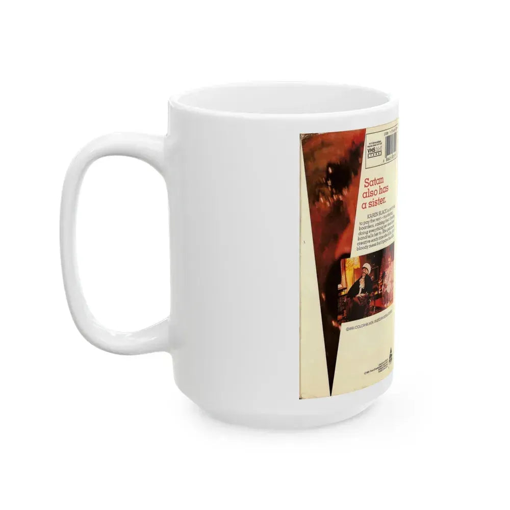 EVIL SPIRITS (VHS COVER) - White Coffee Mug - Go Mug Yourself