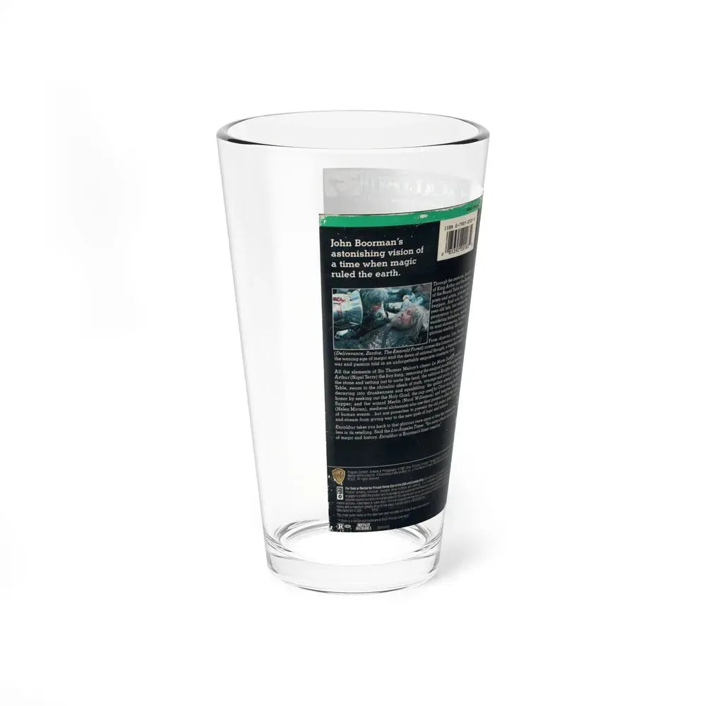 EXCALIBUR (VHS COVER) Pint Glass 16oz - Go Mug Yourself