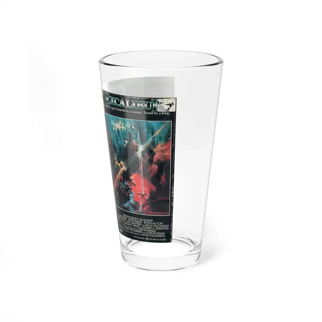 EXCALIBUR (VHS COVER) Pint Glass 16oz - Go Mug Yourself
