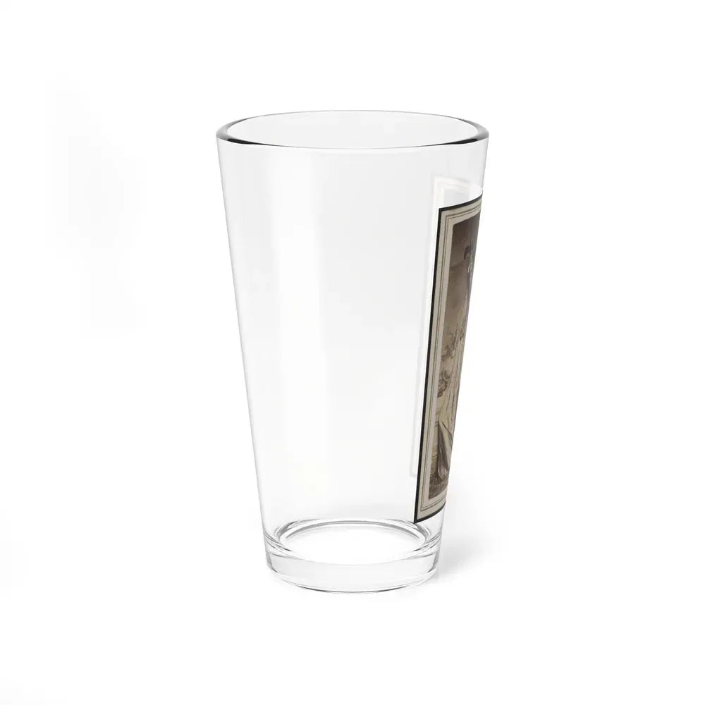 Excelsior Banner Awarded To The 50th Illinois Infantry Regiment As First Prize In A Drill Competition (U.S. Civil War) Pint Glass 16oz - Go Mug Yourself