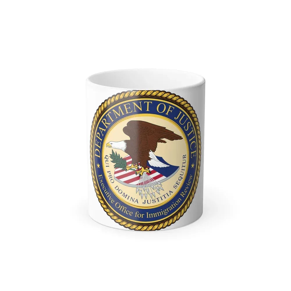 Executive Office for Immigration Review - Color Changing Coffee Mug 11oz - Go Mug Yourself