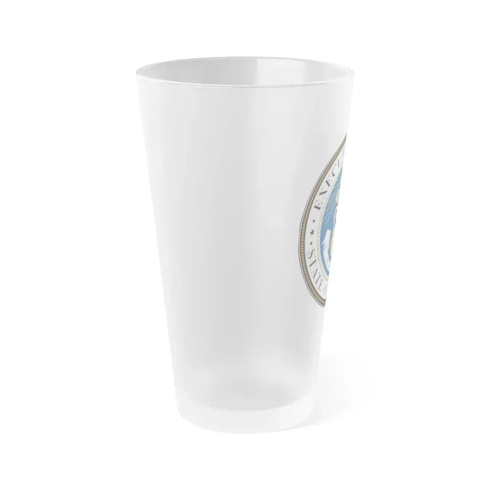 Executive Office of Colorado - Frosted Pint Glass 16oz - Go Mug Yourself