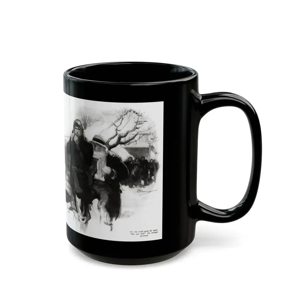 Exiles of the Sky (1), Redbook magazine, December 1926 - Black Coffee Mug - Go Mug Yourself