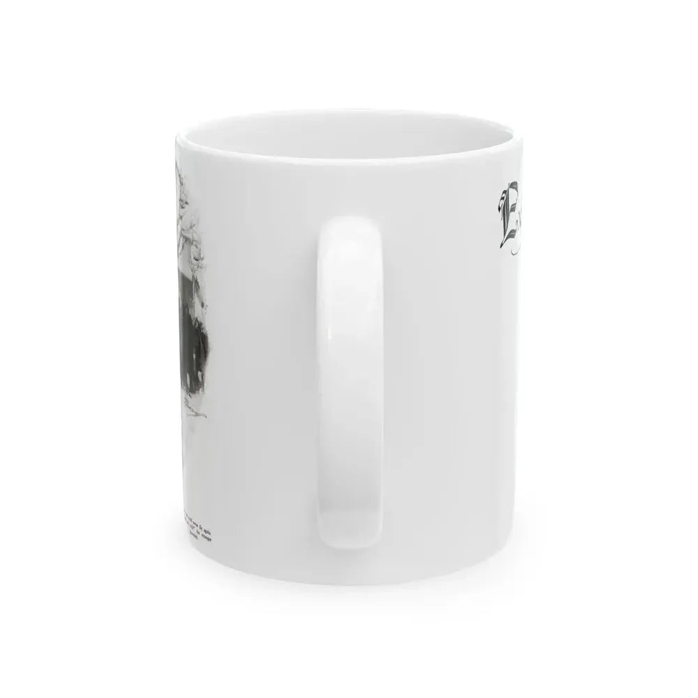 Exiles of the Sky (1), Redbook magazine, December 1926 - White Coffee Mug - Go Mug Yourself