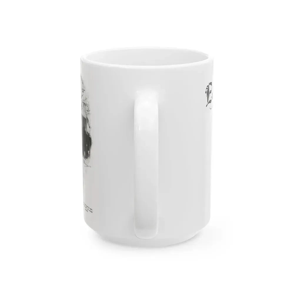 Exiles of the Sky (1), Redbook magazine, December 1926 - White Coffee Mug - Go Mug Yourself