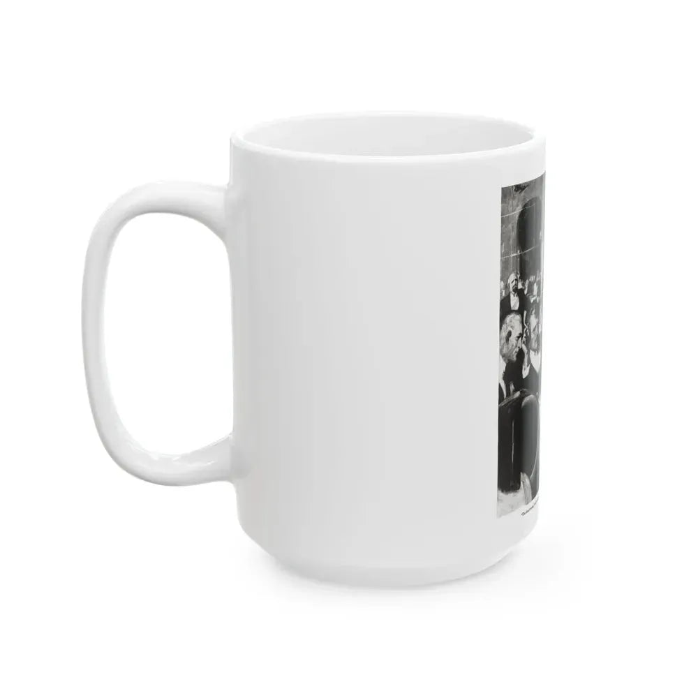 Exiles of the Sky (2), Redbook magazine, December 1926 - White Coffee Mug - Go Mug Yourself