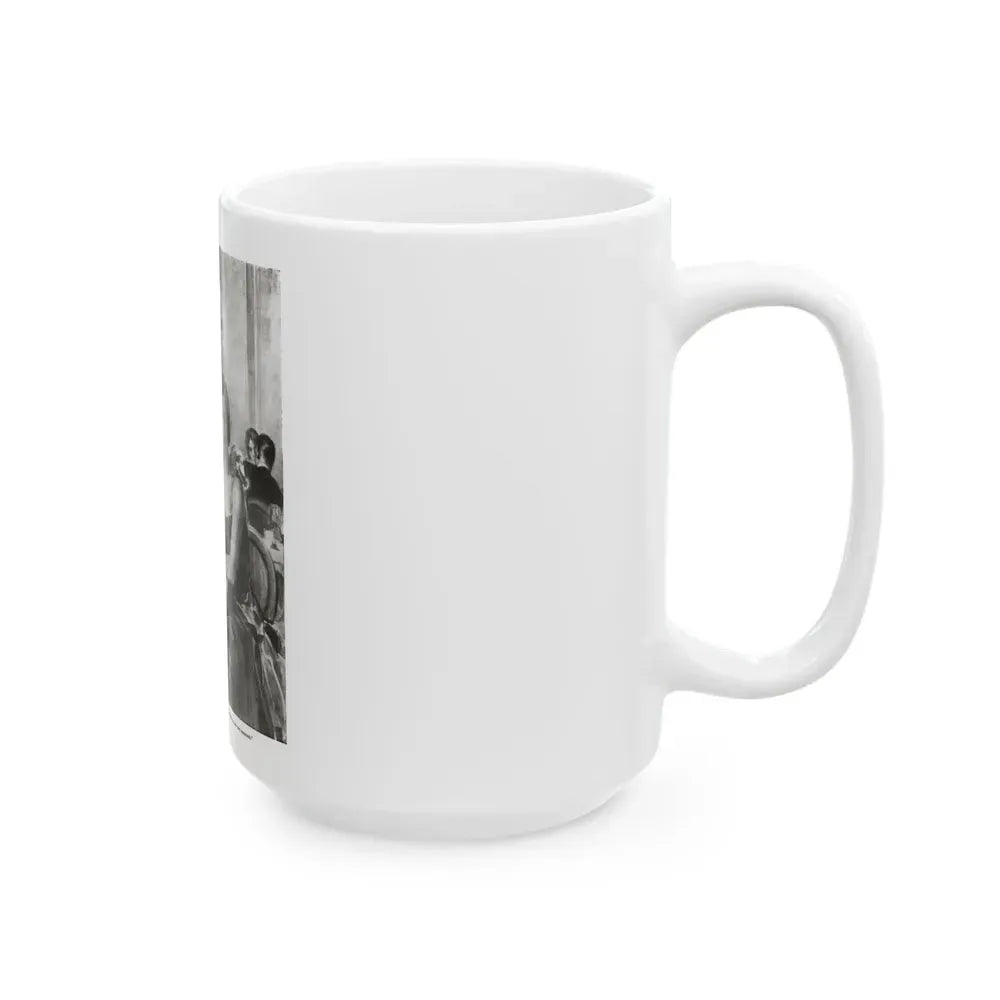 Exiles of the Sky (2), Redbook magazine, December 1926 - White Coffee Mug - Go Mug Yourself