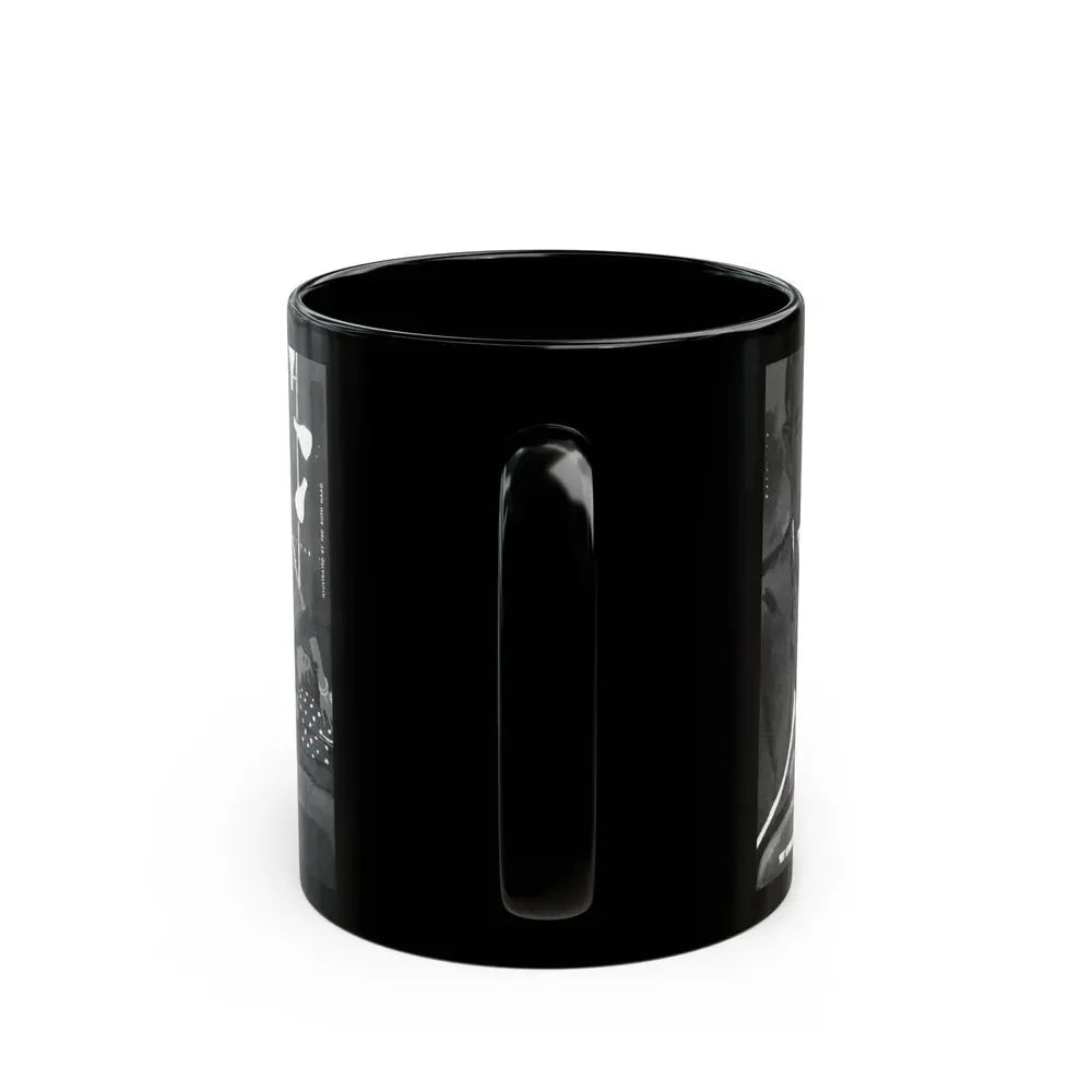 Exit in Poetry, Fling magazine, No. 11, 1959 - Black Coffee Mug - Go Mug Yourself