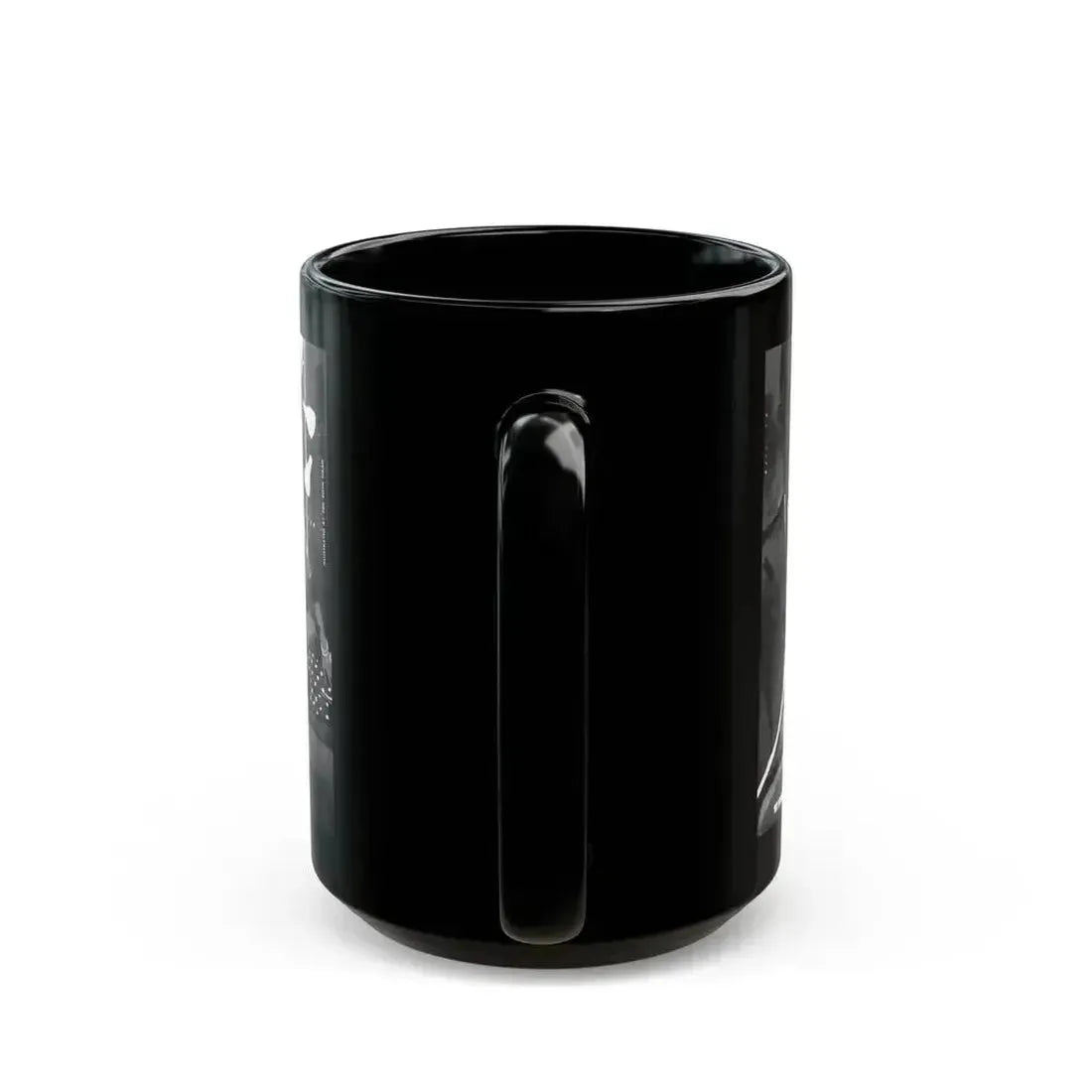 Exit in Poetry, Fling magazine, No. 11, 1959 - Black Coffee Mug - Go Mug Yourself