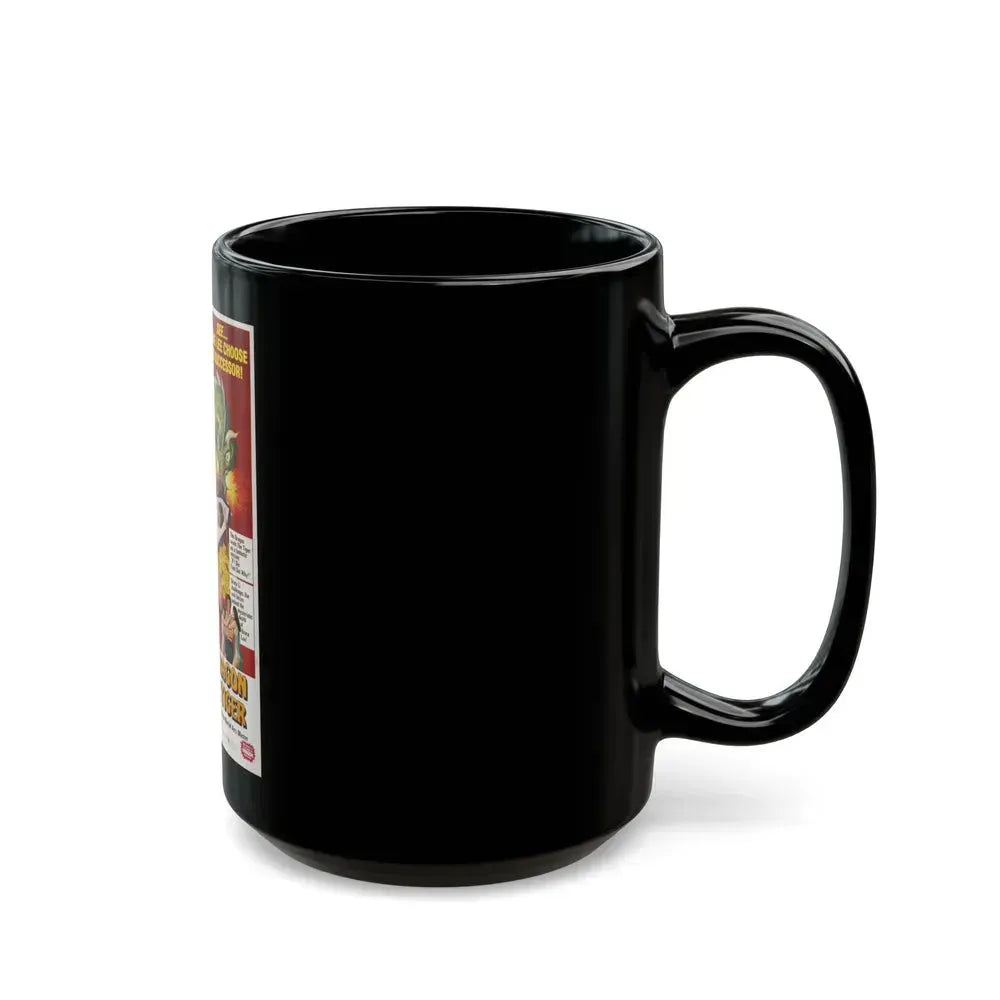 EXIT THE DRAGON ENTER THE TIGER 1976 Movie Poster - Black Coffee Mug - Go Mug Yourself