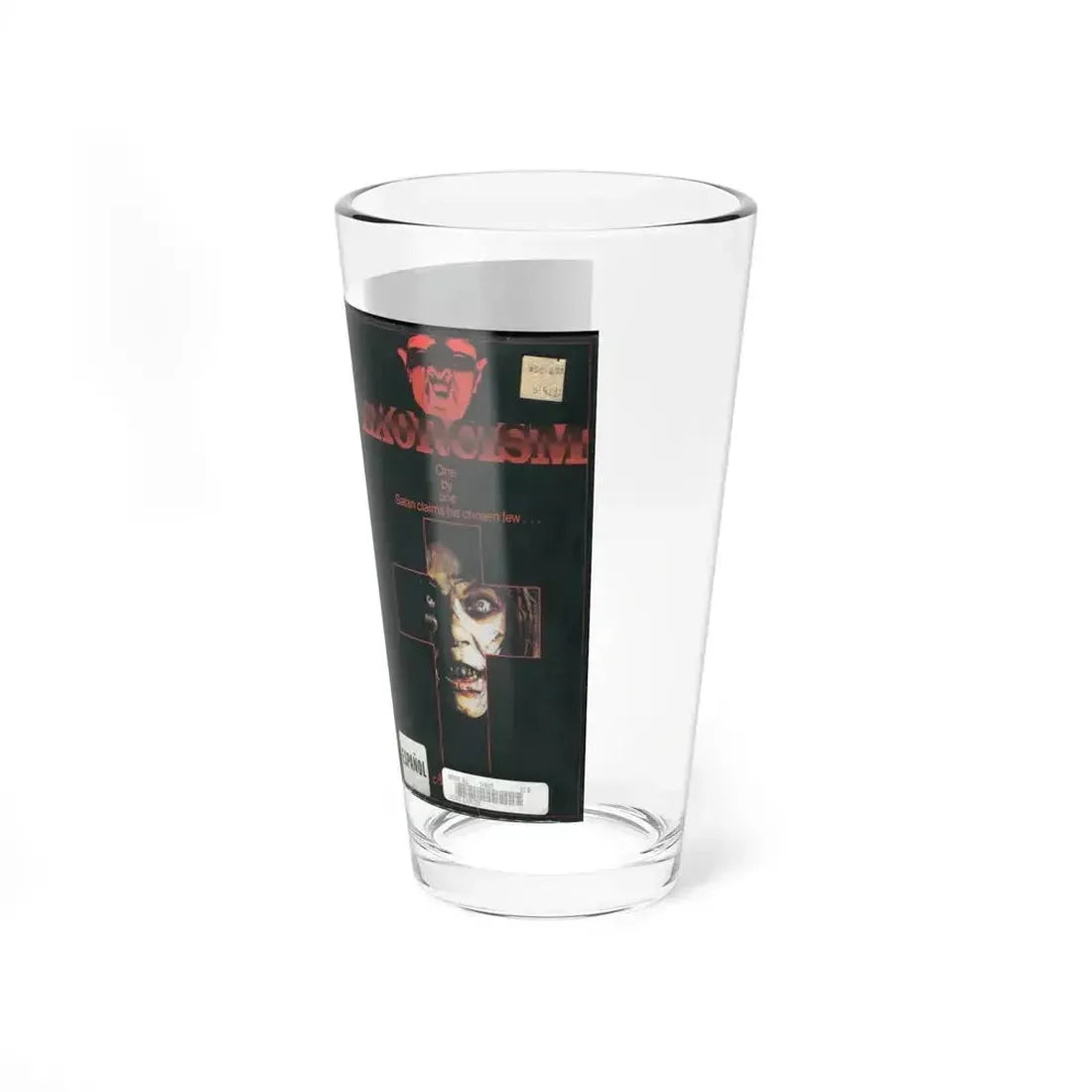 EXORCISM SPANISH (VHS COVER) Pint Glass 16oz - Go Mug Yourself