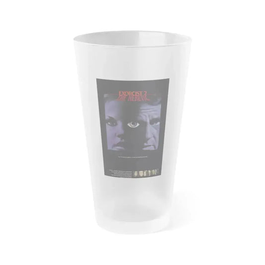 EXORCIST II 1977 Movie Poster - Frosted Pint Glass 16oz 16oz Frosted - Go Mug Yourself