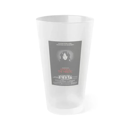 EXORCIST II THE HERETIC 1977 Movie Poster - Frosted Pint Glass 16oz 16oz Frosted - Go Mug Yourself