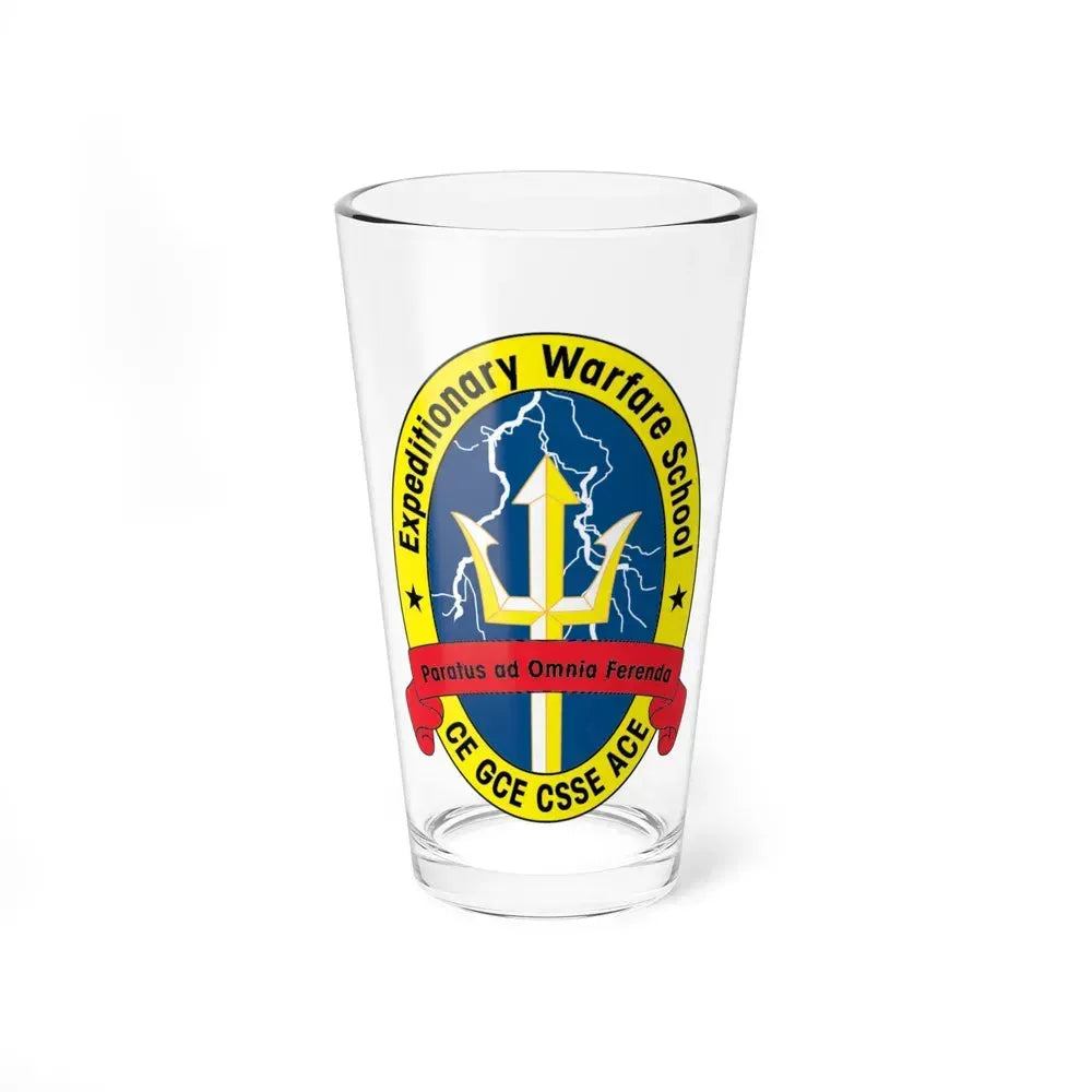 Exp War School (USMC) Pint Glass 16oz 16oz - Go Mug Yourself