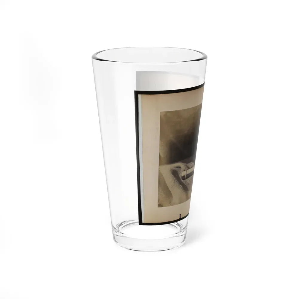Expedients For Crossing Streams, Pocket Auger Used To Construct The Frames Of The Blanket Boats (U.S. Civil War) Pint Glass 16oz - Go Mug Yourself