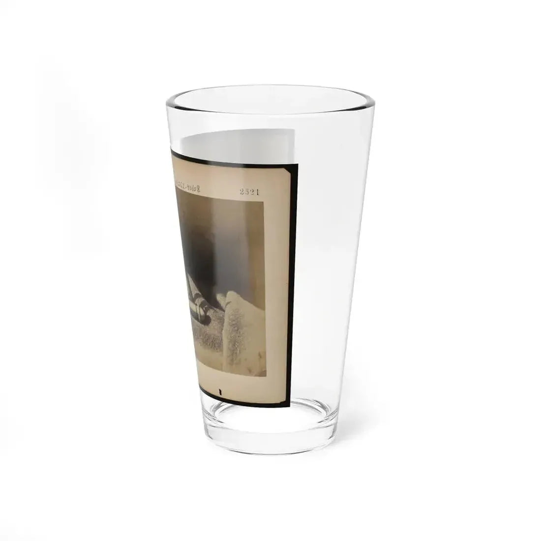Expedients For Crossing Streams, Pocket Auger Used To Construct The Frames Of The Blanket Boats (U.S. Civil War) Pint Glass 16oz - Go Mug Yourself