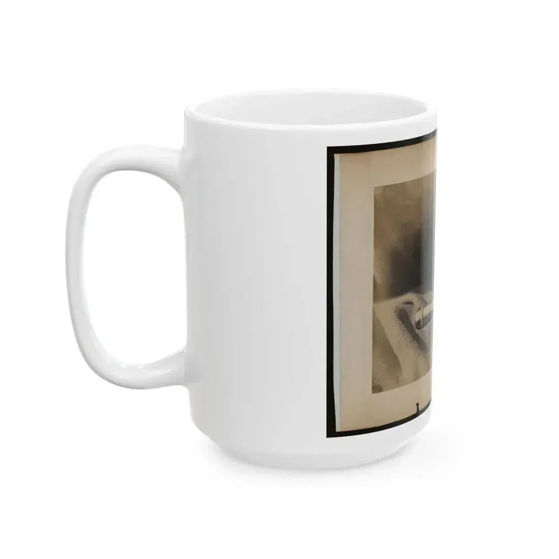 Expedients For Crossing Streams, Pocket Auger Used To Construct The Frames Of The Blanket Boats (U.S. Civil War) White Coffee Mug - Go Mug Yourself