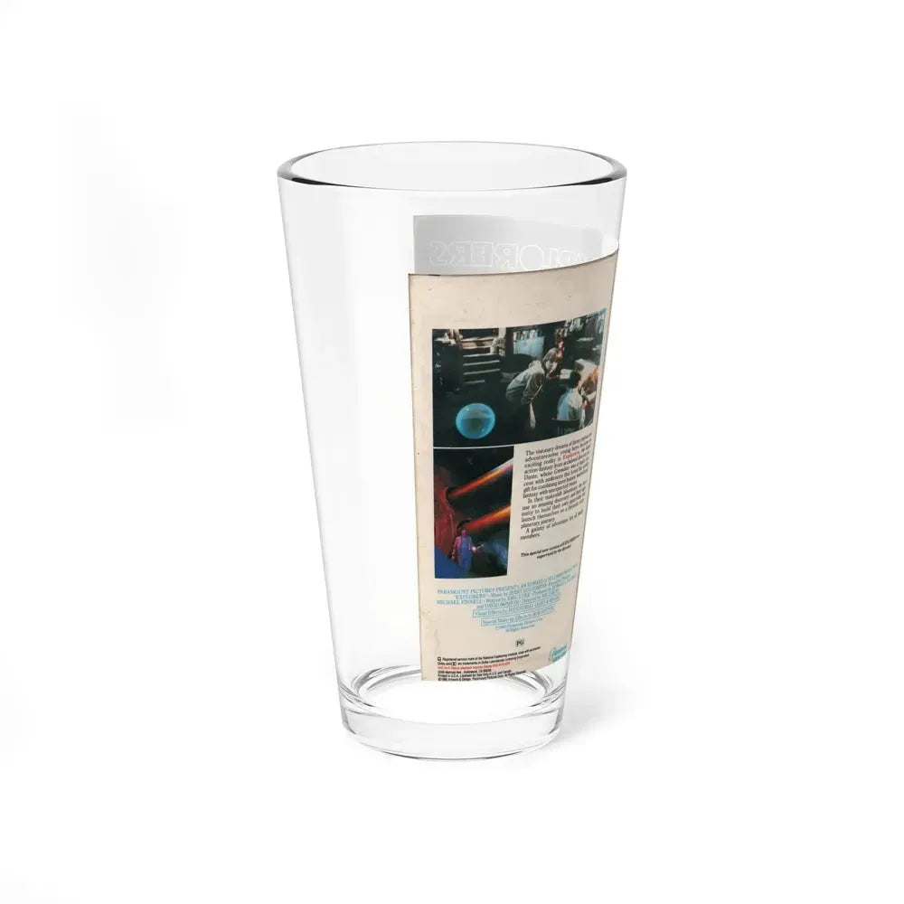 EXPLORERS (VHS COVER) Pint Glass 16oz - Go Mug Yourself