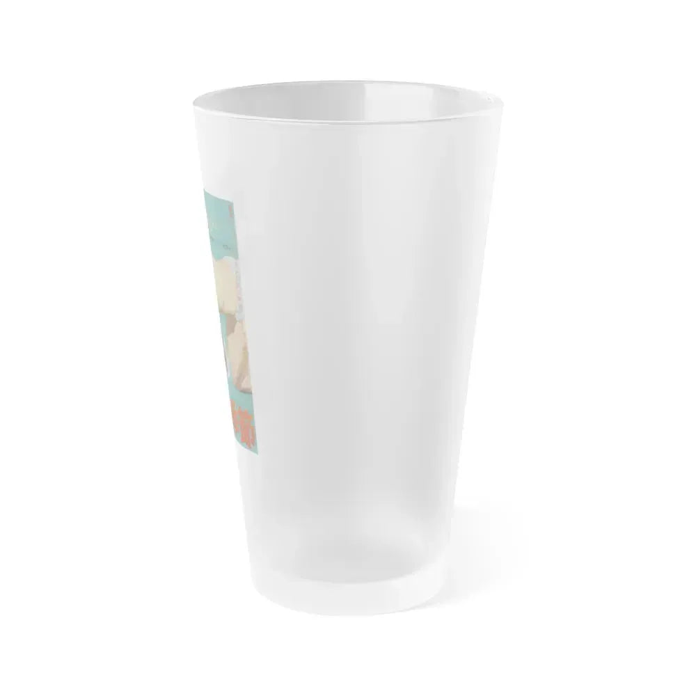 EXPOSURE DIARY SEASON OF LUST 1969 Movie Poster - Frosted Pint Glass 16oz - Go Mug Yourself