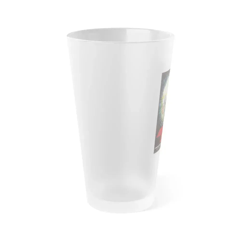 EXTERMINATORS OF THE YEAR 3000 1983 Movie Poster - Frosted Pint Glass 16oz - Go Mug Yourself